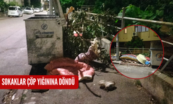 Sokaklar çöp yığınına döndü