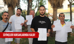 Sevinçleri kursaklarında kaldı!