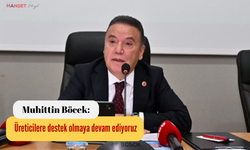 Muhittin Böcek: Üreticilere destek olmaya devam ediyoruz