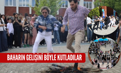 Baharın gelişini böyle kutladılar