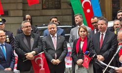ABD’de Türk bayrağı göndere çekildi