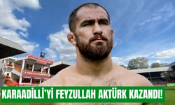 42. Karaadilli Yağlı Güreşleri'nde başpehlivan Feyzullah Aktürk oldu!