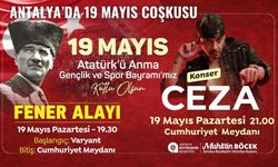 Antalya’da 19 Mayıs coşkusu
