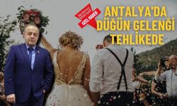 Antalya'da düğün geleneği tehlikede