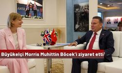 Büyükelçi Morris Muhittin Böcek’i ziyaret etti