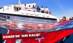 Kemer’de ‘anı dalışı’