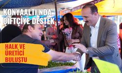 Konyaaltı’nda çiftçiye destek: Halk ve üretici buluştu