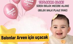 Balonlar Arven için uçacak
