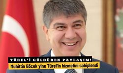 Türel’i güldüren paylaşım! Muhittin Böcek yine Türel’in hizmetini sahiplendi