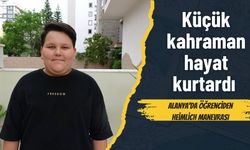 Küçük kahraman hayat kurtardı: Alanya’da öğrenciden Heimlich manevrası
