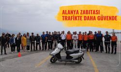 Alanya zabıtası trafikte daha güvende