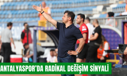 Antalyaspor’da radikal değişim sinyali