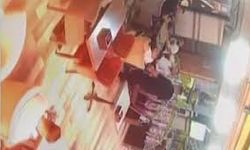 Gaz sızıntısı sonrası patlama: 4 yaralı; o anlar kamerada
