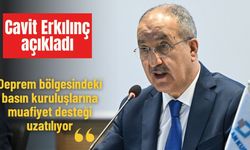 Deprem bölgesindeki basın kuruluşlarına muafiyet desteği uzatılıyor