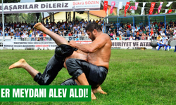 Manavgat'ta er meydanı alev aldı! 1716 pehlivan kıran kırana güreşti