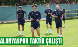 Alanyaspor taktik çalıştı