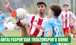 Antalyaspor U19’dan lider Trabzonspor’a Antalya’da darbe