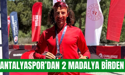Antalyaspor’dan 2 madalya birden