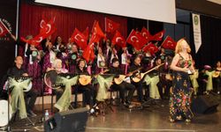 Kadın karavancılardan müzikli molalar