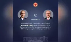 TBMM Başkanı Kurtulmuş, KKTC Cumhurbaşkanı Tatar ile görüştü