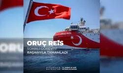 Oruç Reis, ilk kıtalar arası görevini tamamladı
