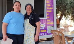 Anne kız bazlama ve gözleme yaparak hayata tutundu