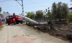 Söndürülmeyen Sigara Manavgat’ta bahçeyi ateşe verdi