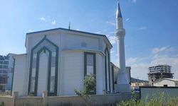 Bayram sabahı, yeni camiyle taçlandı