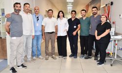 Alanya'da sağlık emekçilerine bayram morali