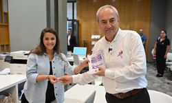 Kepez'den mor kurdeleli etkinlik