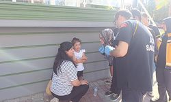 Manavgat’ta otomobil kazası: Küçük kız gözyaşlarına boğuldu