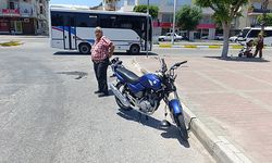 Manavgat’ta ehliyetsiz sürücü kaza yaptı