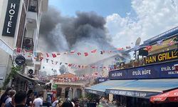 Kaleiçi'nde çıkan yangın kontrol altına alındı