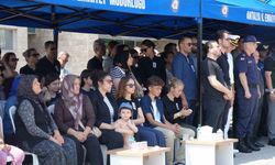 Akciğer kanseri nedeniyle hayatını kaybeden Başpolis Memuru, Antalya’da törenle uğurlandı