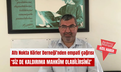 Altı Nokta Körler Derneği’nden empati çağrısı; ‘SİZ DE KALDIRIMA mahkûm olabilirsiniz’