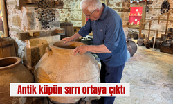 Antik küpün sırrı ortaya çıktı