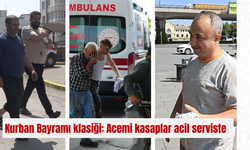Kurban Bayramı klasiği: Acemi kasaplar acil serviste