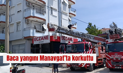 Baca yangını Manavgat’ta korkuttu