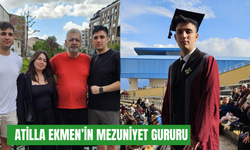 Atilla Ekmen’in mezuniyet gururu: 'Oğlumun Antalyaspor Kulübü’nde görev almasını isterim'