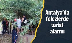 Antalya’da falezlerde turist alarmı