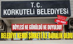 Böylesi ne görüldü ne duyuldu! Belediye kendi şirketi ile davalık oldu