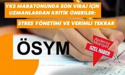 YKS maratonunda son viraj için uzmanlardan kritik öneriler: Stres yönetimi ve verimli tekrar