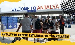 Antalya’da bayram tatili beklentiyi karşılamadı