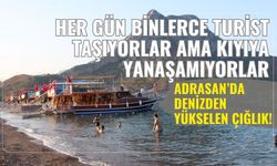 Her gün binlerce turist taşıyorlar ama kıyıya yanaşamıyorlar: Adrasan’da denizden  yükselen çığlık!