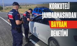 Korkuteli jandarmasından bayram denetimi
