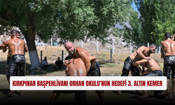 Kırkpınar Başpehlivanı Orhan Okulu’nun hedefi 3. altın kemer