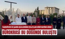 Tanrıöver ve Şahin ailelerinin evlatları dünyaevine girdi: Bürokrasi bu düğünde buluştu