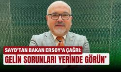 SAYD’tan Bakan Ersoy’a çağrı: ‘Gelin sorunları yerinde görün’