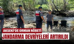Akseki’de orman nöbeti: Jandarma devriyeleri artırıldı