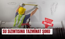 Su sızıntısına tazminat şoku